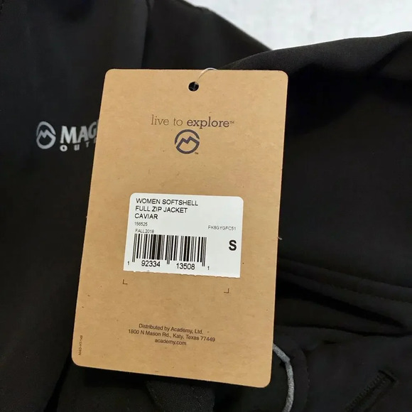 Magellan Outdoors NWT Full Zip Softshell Jacket Women S - Picture 14 of 16